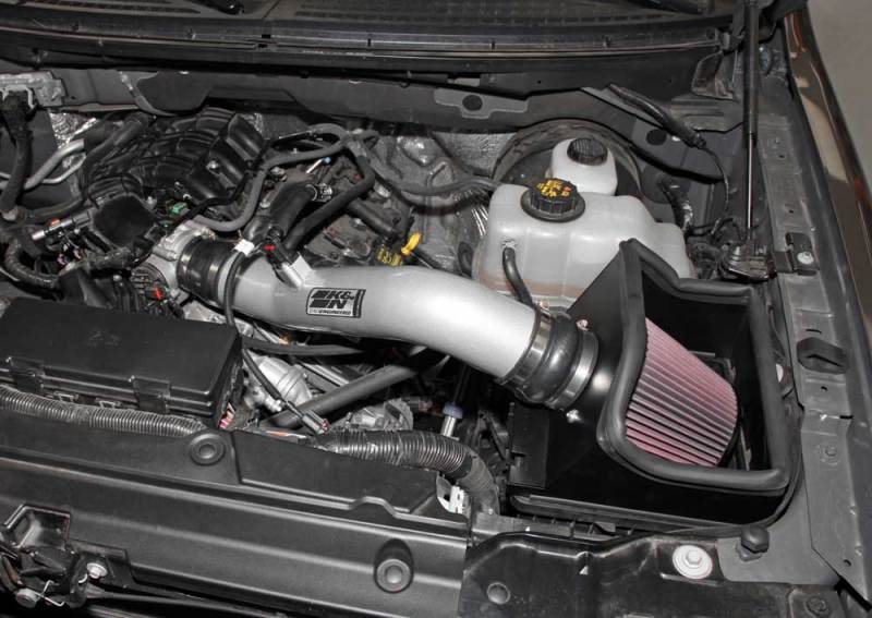 K&N 12-13 Ford F150 3.7L V6 Black High-Flow Performance Intake K&N Engineering KNN77-2585KS