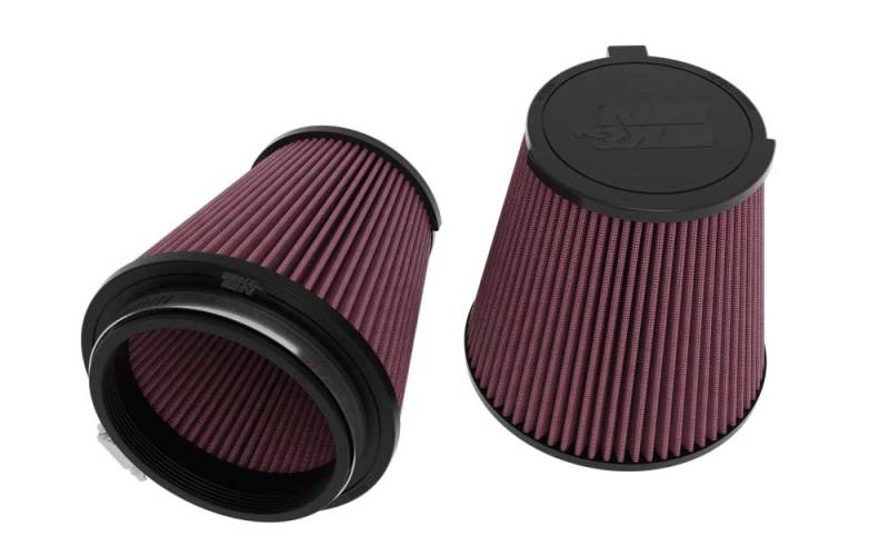 K&N 2024 Ford Mustang / GT 5.0L V8 Drop-In Replacement Air Filter (Pair) K&N Engineering KNNE-0630