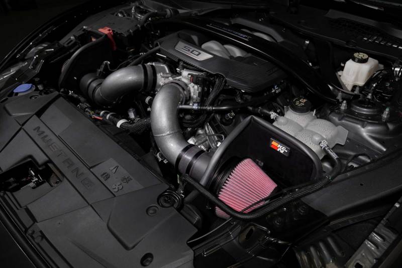 K&N 2024+ Ford Mustang V8 5.0L Typhoon Performance Air Intake System K&N Engineering KNN69-3541TC