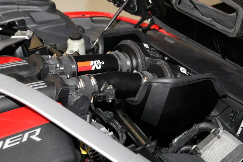 K&N 69 Series Typhoon Performance Intake Kit for 2013 Dodge Viper/SRT Viper 8.4L V10 K&N Engineering KNN69-2528TTK