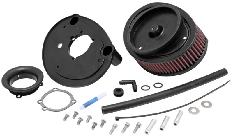 K&N Oval Red 9in Intake System for Harley Davidson K&N Engineering KNNRK-3910-1