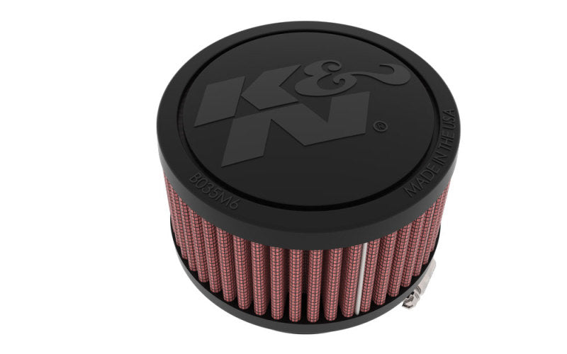 K&N Universal Clamp-On Air Filter 2.25in Flange ID 3.5in OD 2in Height K&N Engineering KNNRU-1900