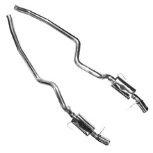 Load image into Gallery viewer, Kooks 11404200 3 inch cat-back exhaust with polished quad tips for 2011-2014 Mustang GT GT500 full system