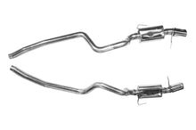 Load image into Gallery viewer, High-flow straight-through muffler on Kooks 11404200 3 inch cat-back system