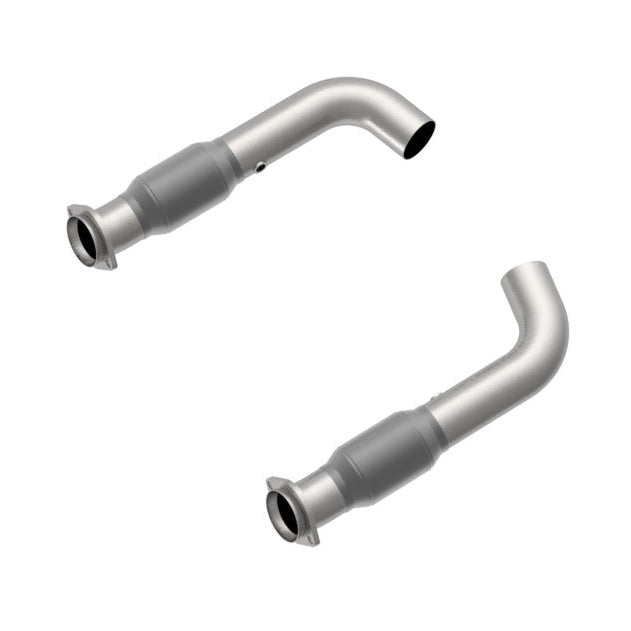 Kooks 11513300 3 inch green catted connection pipes for 2015-2017 Mustang GT with OEM mufflers full pair