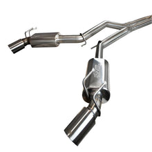 Load image into Gallery viewer, Kooks 22504200 cat-back installed on 2013 Chevrolet Camaro SS rear view