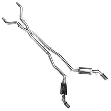 Load image into Gallery viewer, High-flow straight-through muffler on Kooks 22504200 3 inch cat-back system