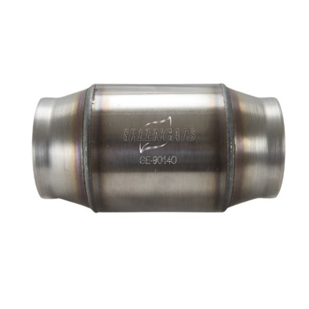 Kooks GE-90148 3 inch GREEN 400-cell metallic catalytic converter full view