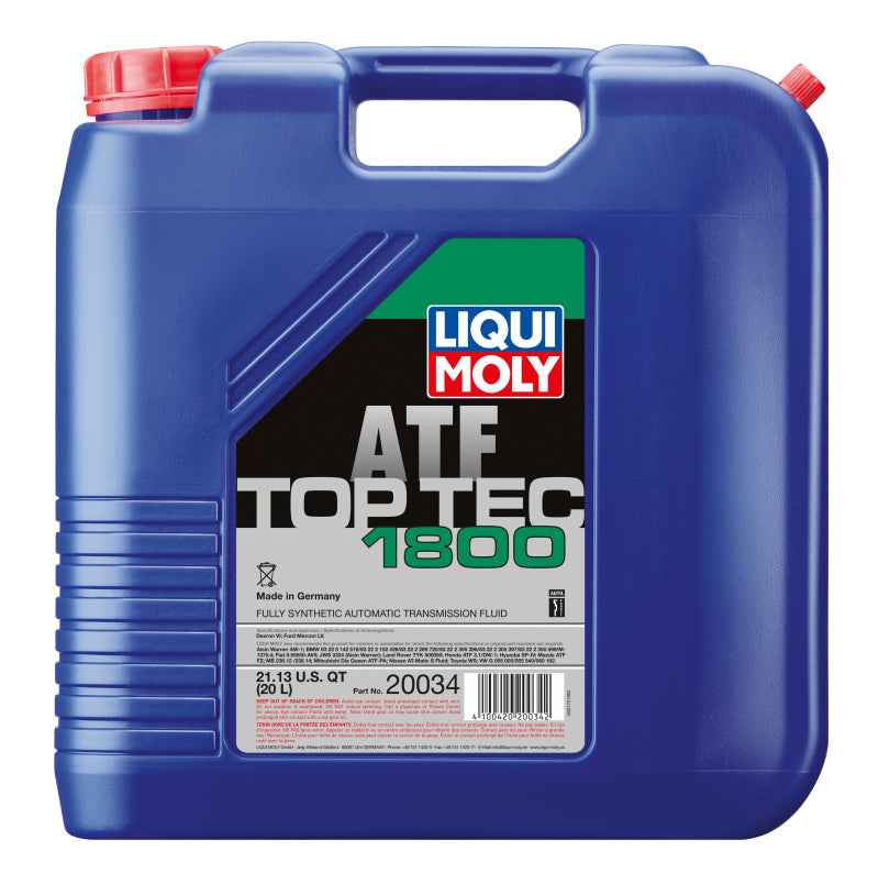 LIQUI MOLY Top Tec ATF 1800 20L - LIQUI MOLY LQM20034