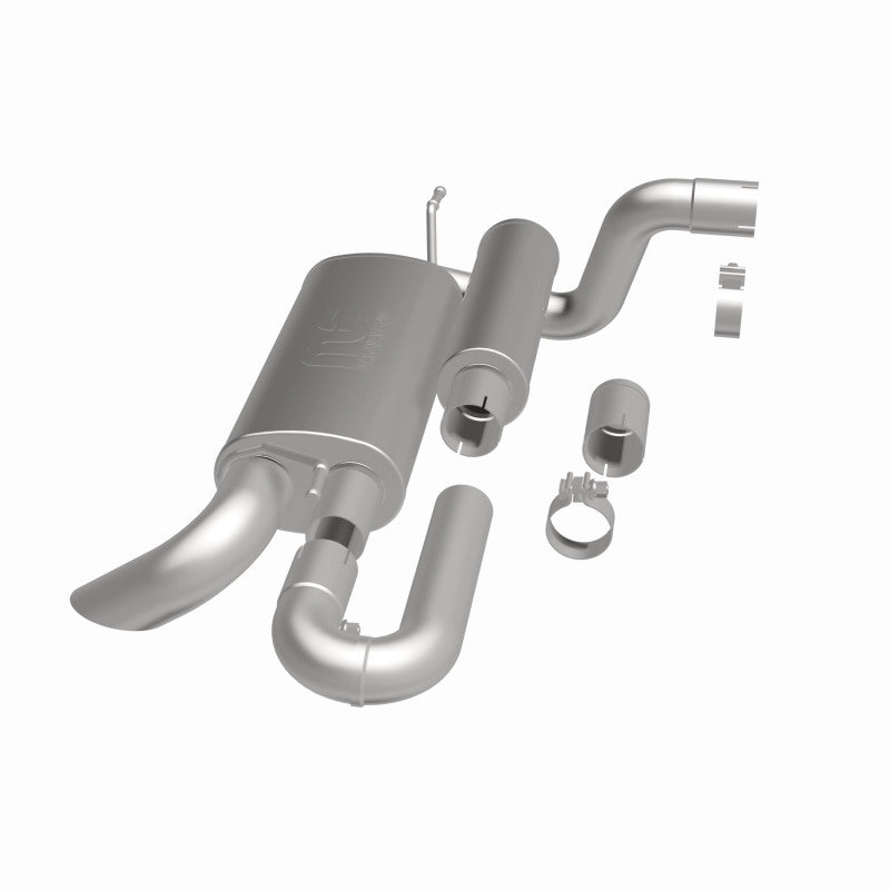 MagnaFlow 18-23 Jeep Wrangler JL 2.0L/3.6L Overland Series Axle-Back Exhaust - Magnaflow 19620