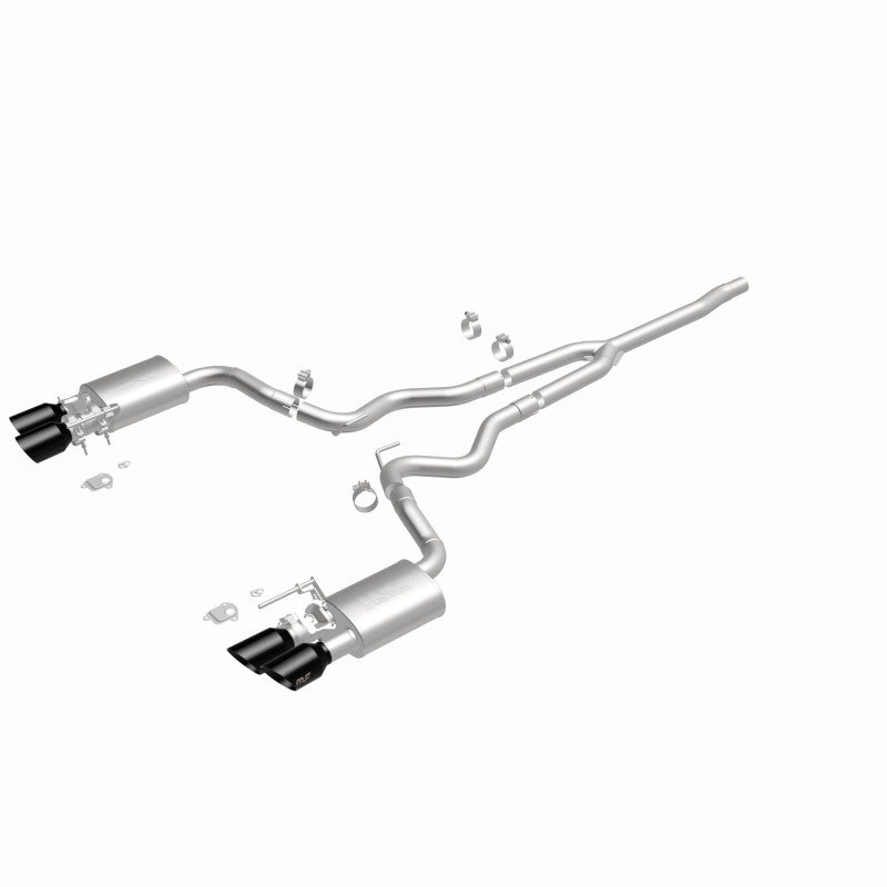 MagnaFlow 2024 Ford Mustang Ecoboost 2.3L Competition Series Cat-Back Performance Exhaust System - Magnaflow 19640