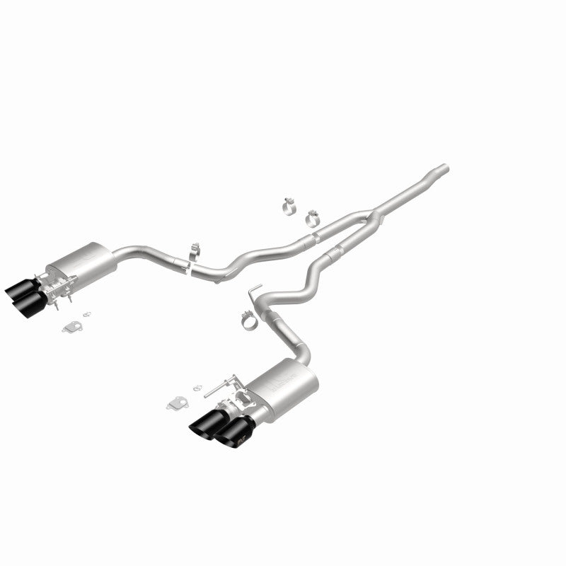 MagnaFlow 2024 Ford Mustang Ecoboost 2.3L Competition Series Cat-Back Performance Exhaust System - Magnaflow 19640