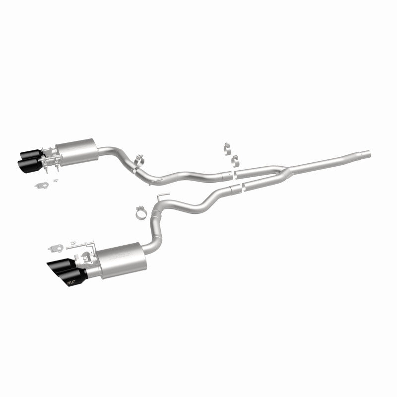 MagnaFlow 2024 Ford Mustang Ecoboost 2.3L Competition Series Cat-Back Performance Exhaust System - Magnaflow 19640