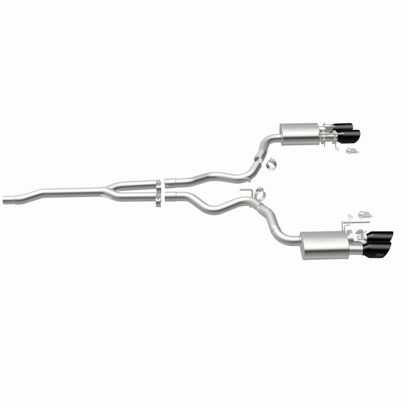 MagnaFlow 2024 Ford Mustang Ecoboost 2.3L Competition Series Cat-Back Performance Exhaust System - Magnaflow 19640