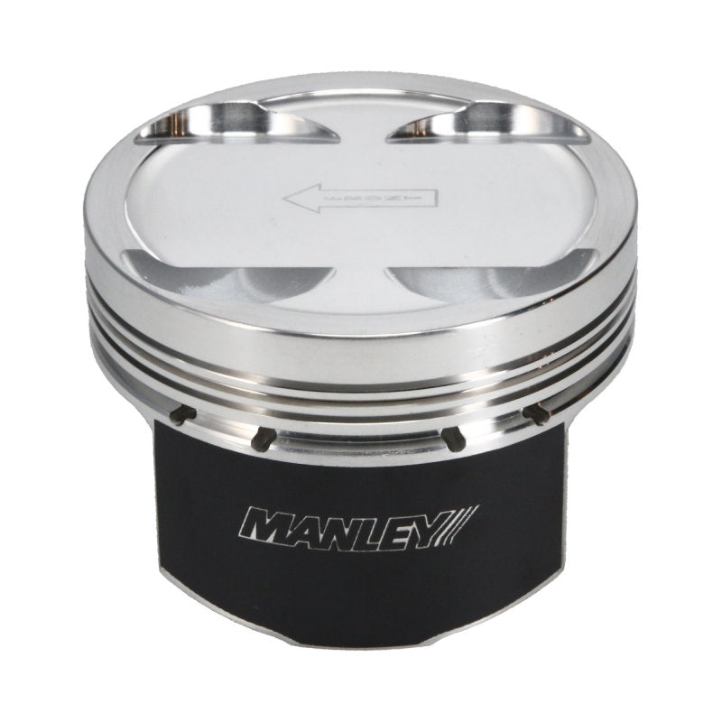 Manley Performance Manley 03-06 Evo 8/9 (7 Bolt 4G63T) 86mm +1mm Over Bore 8.5:1 Dish Pistons w/ Rings