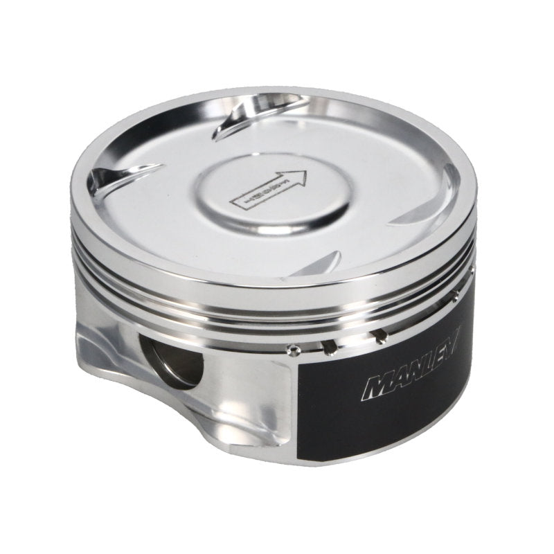 Manley Performance Manley 04+ Subaru WRX STi (EJ257) STD Stroke 99.5mm STD Bore 8.5:1 Dish Piston Set with Rings