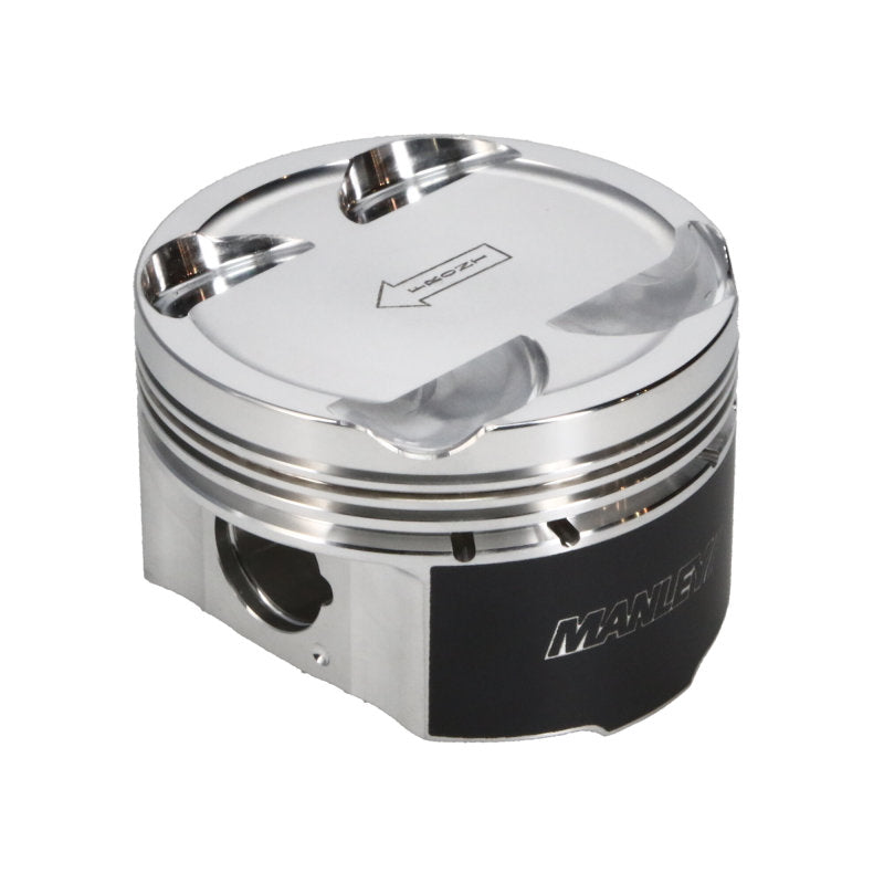 Manley Performance Manley 93-98 Toyota Supra Turbo (2JZGTE) 86mm STD Bore 9:1 Dish Piston Set with Ring