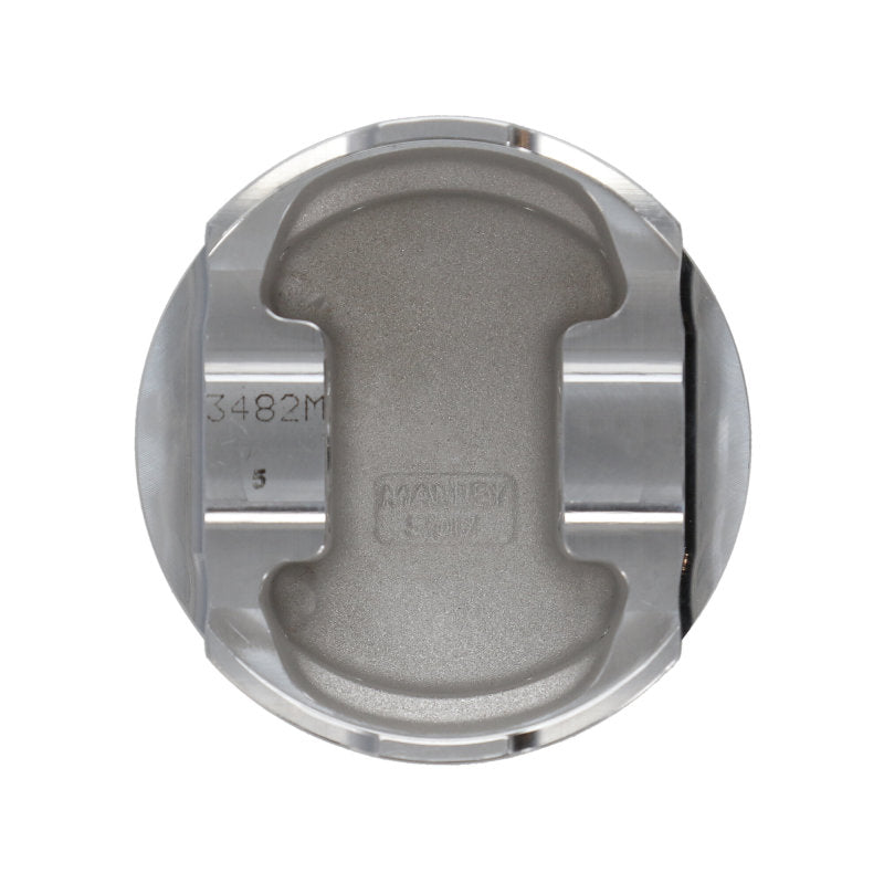Manley Performance Manley 93-98 Toyota Supra Turbo (2JZGTE) 86mm STD Bore 9:1 Dish Piston Set with Ring