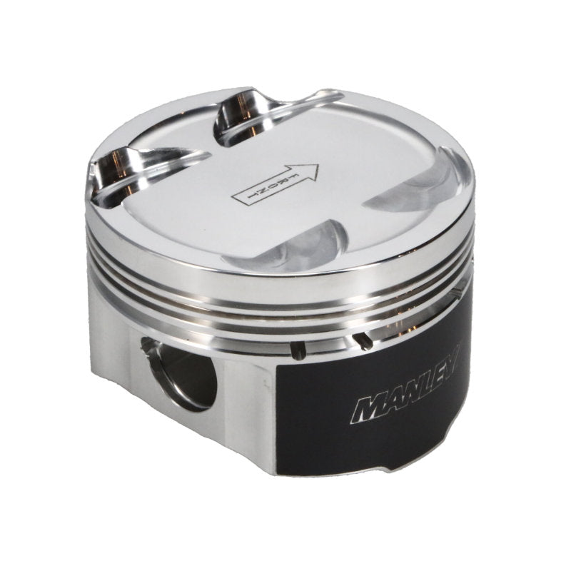 Manley Performance Manley 93-98 Toyota Supra Turbo (2JZGTE) 86mm STD Bore 9:1 Dish Piston Set with Ring