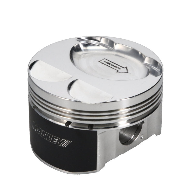 Manley Performance Manley Mazda 88mm +5mm Bore 9.5 CR Dish Type Platinum Series Extreme Duty Pistons w/Rings