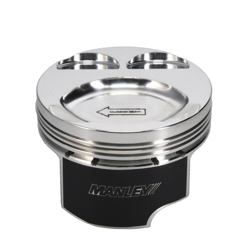 Manley Performance Manley MazdaSpeed 3 MZR 2.3L 87.75mm Bore -13.3cc Dome 9.5:1 CR Pistons w/ Rings - Set of 4