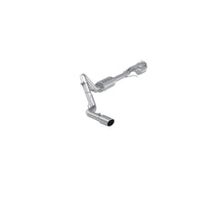 Load image into Gallery viewer, MBRP 19-24 GM 1500 Silverado/Sierra 2.7L Alum. Steel 3 Cat-Back w/ Single Side 4in Single Wall Tip - MBRP PS5019AL