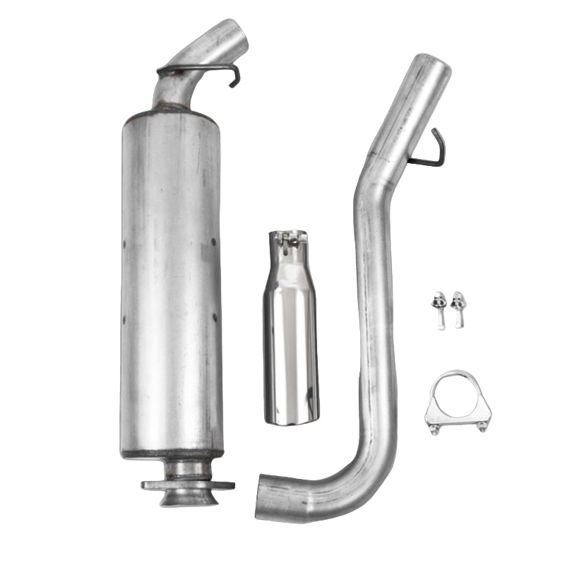 MBRP 2000-2006 Jeep Wrangler (JK) Inline-4 2.5L Inline-6 4.0L Cat Back Single Side - MBRP PS5500AL