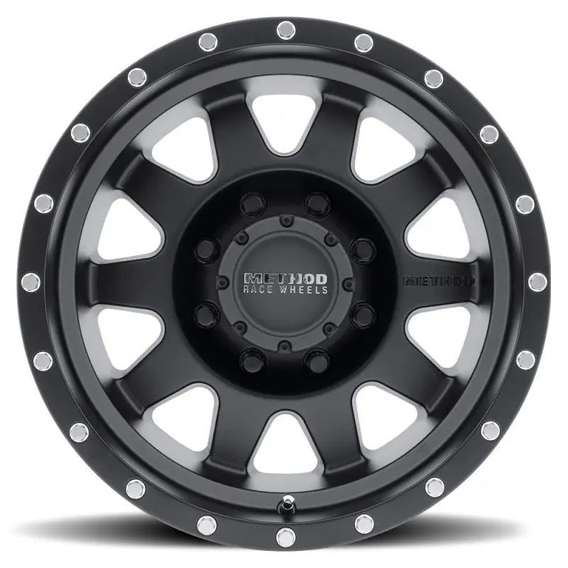 Method Wheels Method MR301 The Standard 16x7 0mm Offset 8x6.5 130.81mm CB Matte Black Wheel
