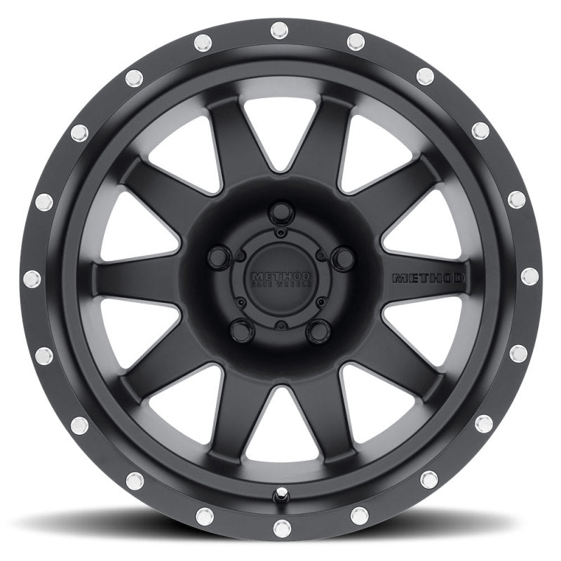 Method Wheels Method MR301 The Standard 18x9 +18mm Offset 5x150 116.5mm CB Matte Black Wheel