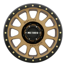 Load image into Gallery viewer, Method Wheels Method MR305 NV 18x9 +18mm Offset 8x170 130.81mm CB Method Bronze/Black Street Loc Wheel