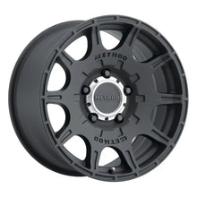 Load image into Gallery viewer, Method Wheels Method MR308 Roost 17x8.5 0mm Offset 5x5 71.5mm CB Matte Black Wheel