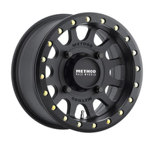 Load image into Gallery viewer, Method Wheels Method MR401 UTV Beadlock 14x7 / 5+2/38mm Offset / 4x136 / 106mm CB Matte Black Wheel