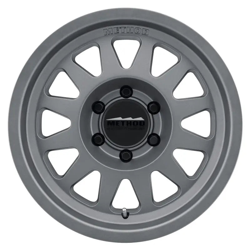 Method Wheels Method MR704 17x8.5 0mm Offset 6x135 87mm CB Matte Titanium Wheel