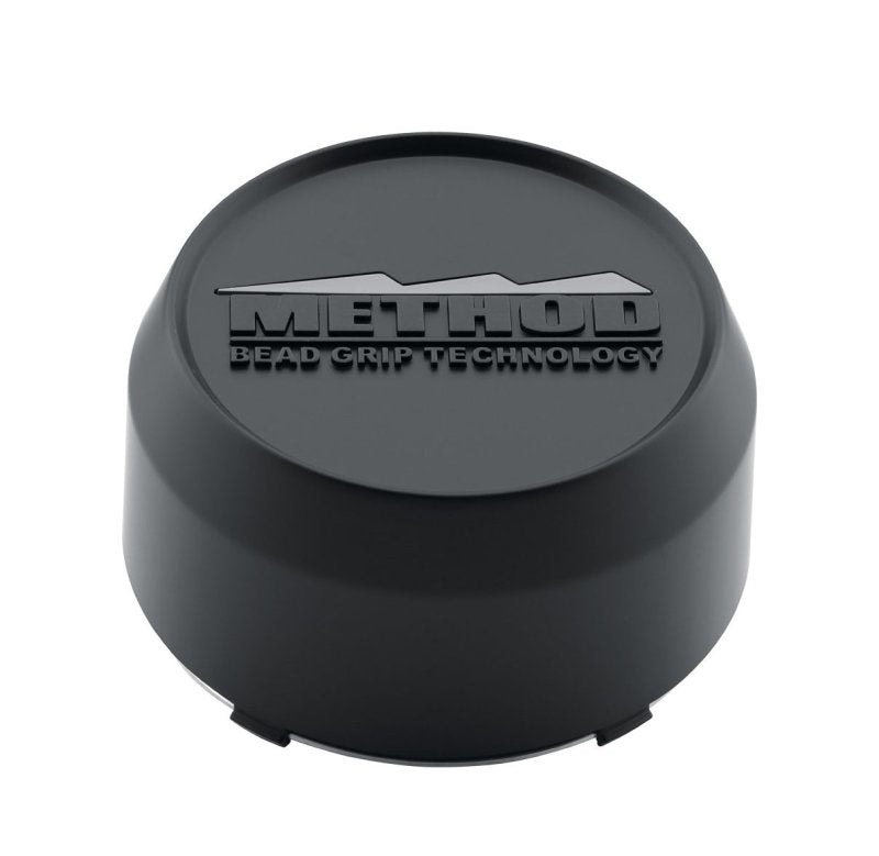 Method Cap T080 - 123mm - Black - Tall - Snap In - Method Wheels MRWCP-T080K123-T