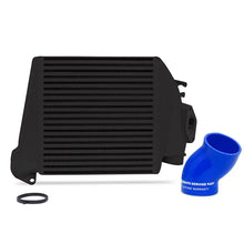 Load image into Gallery viewer, Mishimoto Mishimoto 08-14 Subaru WRX Top-Mount Intercooler Kit - Powder Coated Black &amp; Blue Hoses
