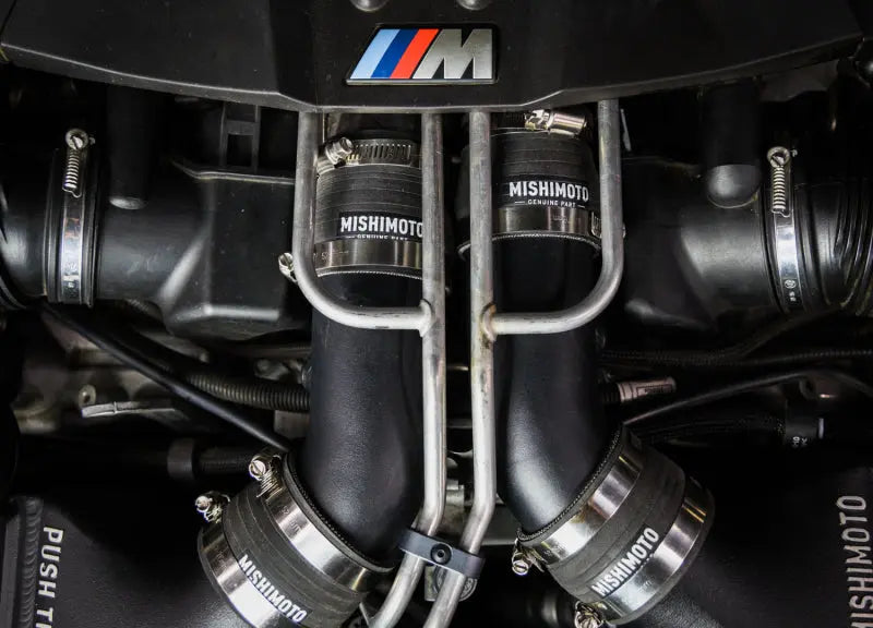 Mishimoto Mishimoto 12-16 BMW F10 M5 Intercooler Pipe Kit Micro Wrinkle Black