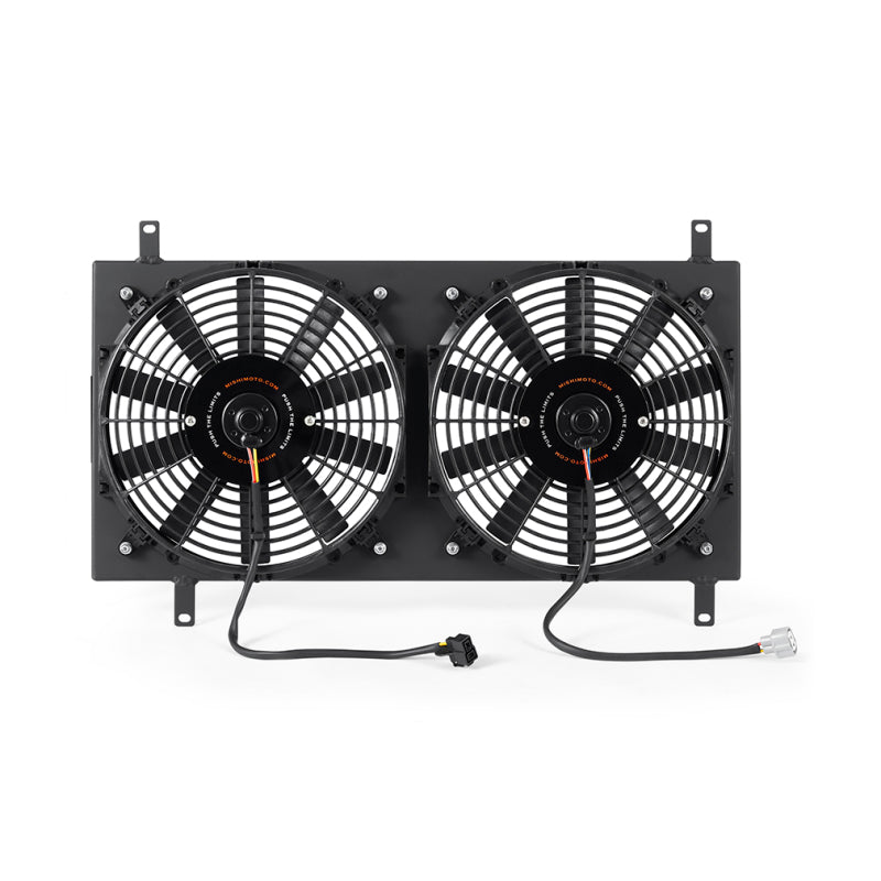 Mishimoto Mishimoto 90-97 Mazda Miata Aluminum Fan Shroud Kit - Black