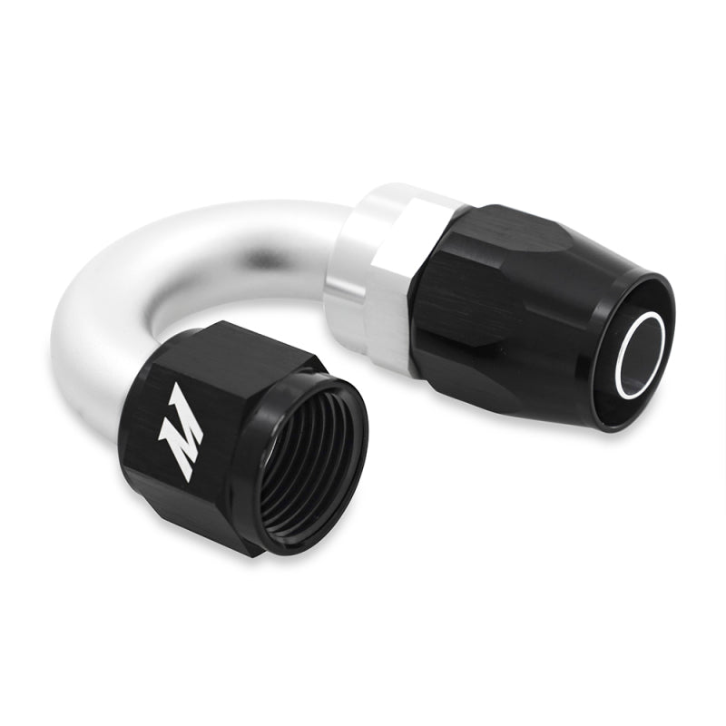 Mishimoto Mishimoto Aluminum -10AN 180 Degree Fitting - Black