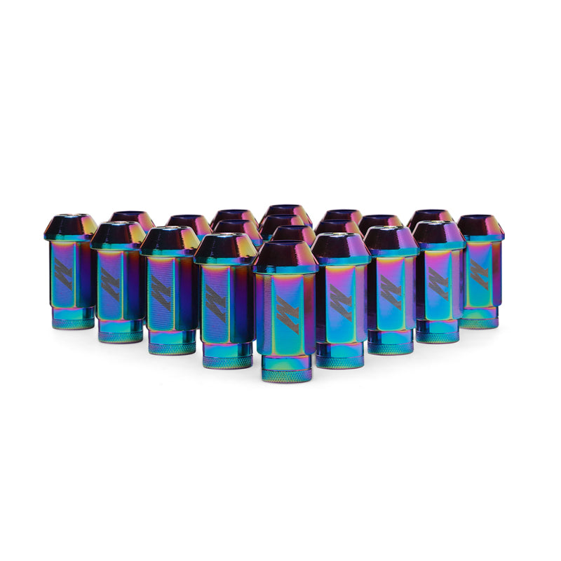 Mishimoto Mishimoto Aluminum Locking Lug Nuts 1/2 X 20 23pc Set Neo Chrome