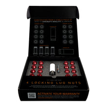 Load image into Gallery viewer, Mishimoto Mishimoto Aluminum Locking Lug Nuts M12x1.25 20pc Set Red