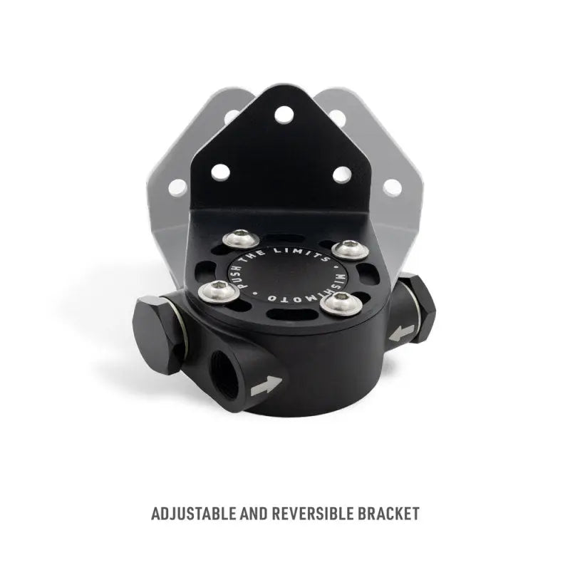 Mishimoto Mishimoto M20 x 1.5 - Remote Oil Filter Mount - Black