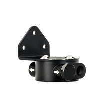 Load image into Gallery viewer, Mishimoto Mishimoto M20 x 1.5 - Remote Oil Filter Mount - Black