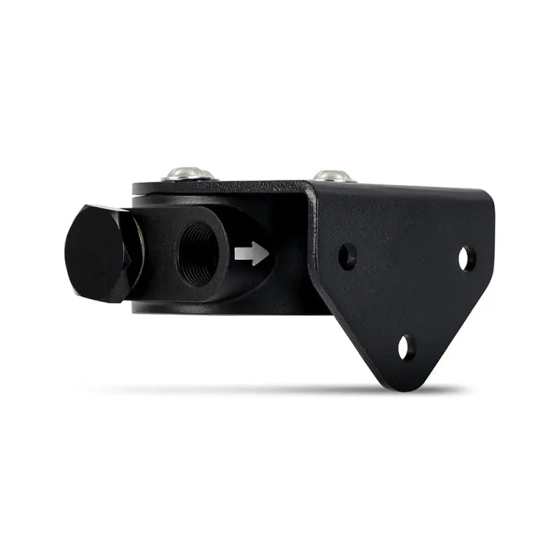 Mishimoto M20 x 1.5 - Remote Oil Filter Mount - Black - Mishimoto MMOC-RFH-M20BK