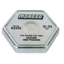 Load image into Gallery viewer, Moroso Racing Radiator Cap - 31-33lbs-Radiator Caps-Moroso