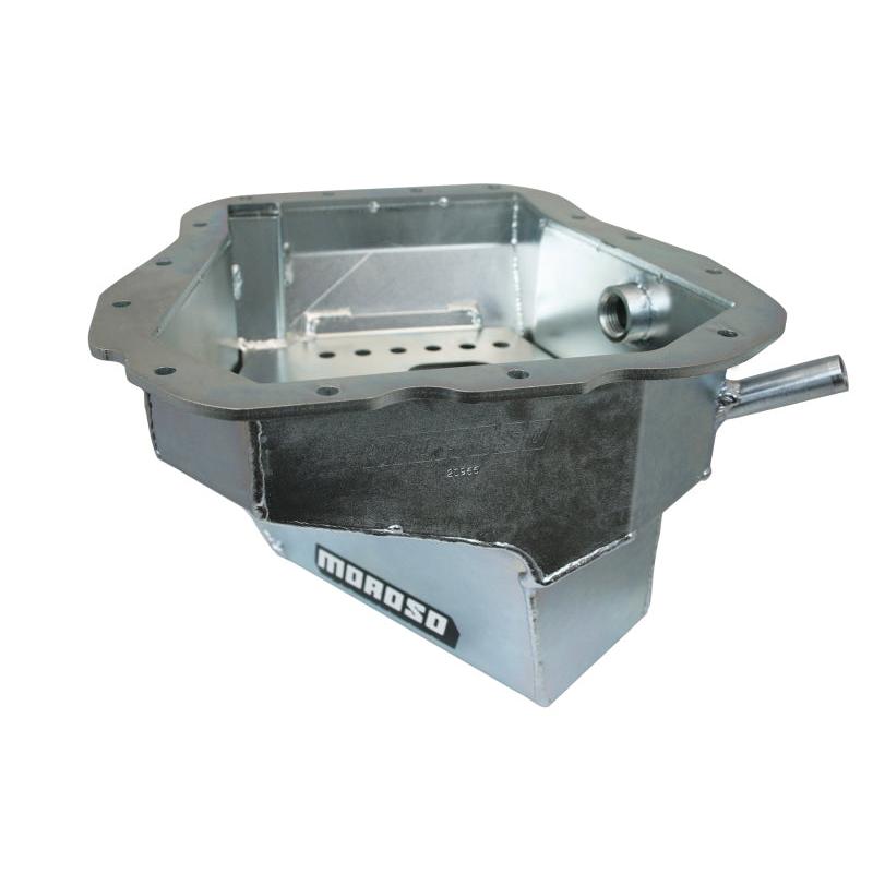 Moroso Subaru EJ20/EJ22/EJ25 Deep Wet Sump 6qt 6-15/16in Steel Oil Pan Moroso