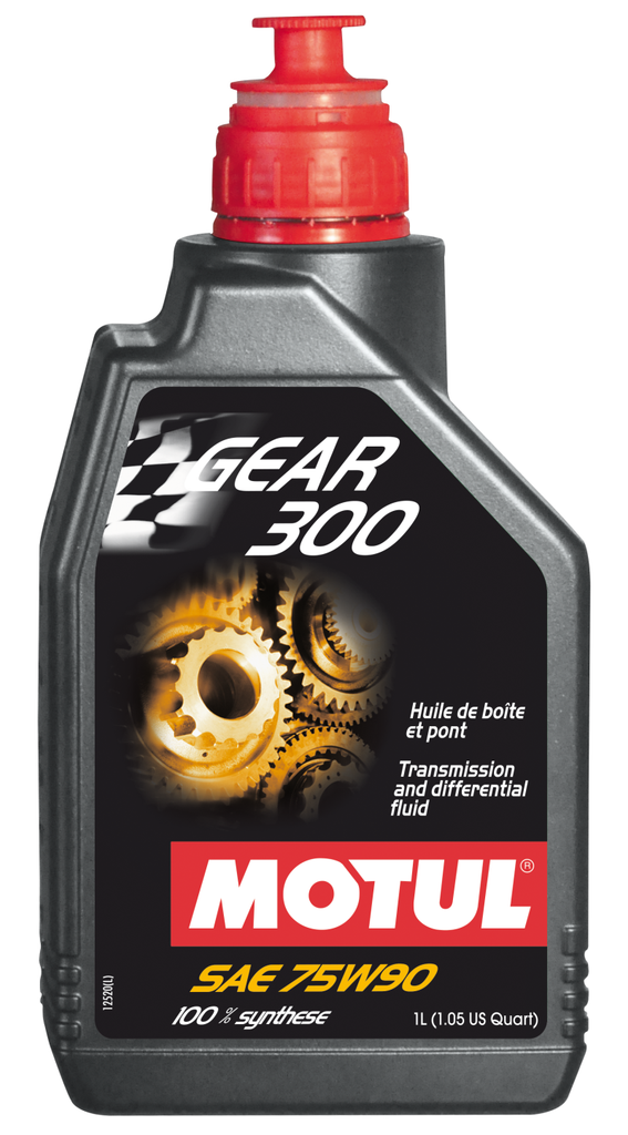 Motul 1L Transmission GEAR 300 75W90 - Synthetic Ester - Motul 105777