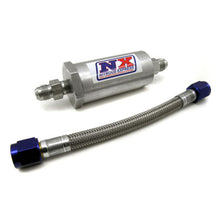 Load image into Gallery viewer, Nitrous Express 6AN Pure-Flo N2O Filter &amp; 7 Stainless Hose (Lifetime Cleanable), product view 2