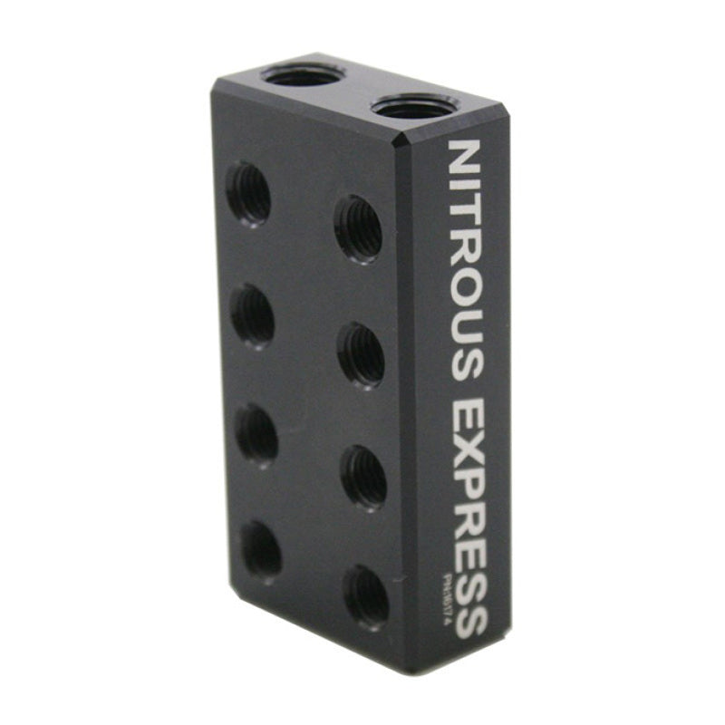 Nitrous Express 2 Inlet 16 Outlet Nitrous/Fuel Distribution Block, product view 1
