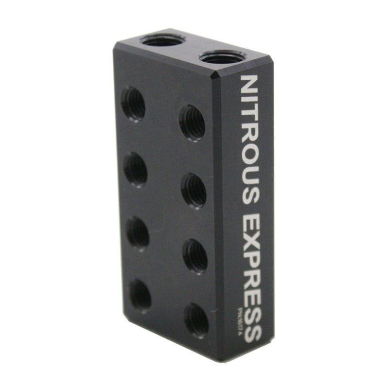 Nitrous Express 2 Inlet 16 Outlet Nitrous/Fuel Distribution Block, product view 2