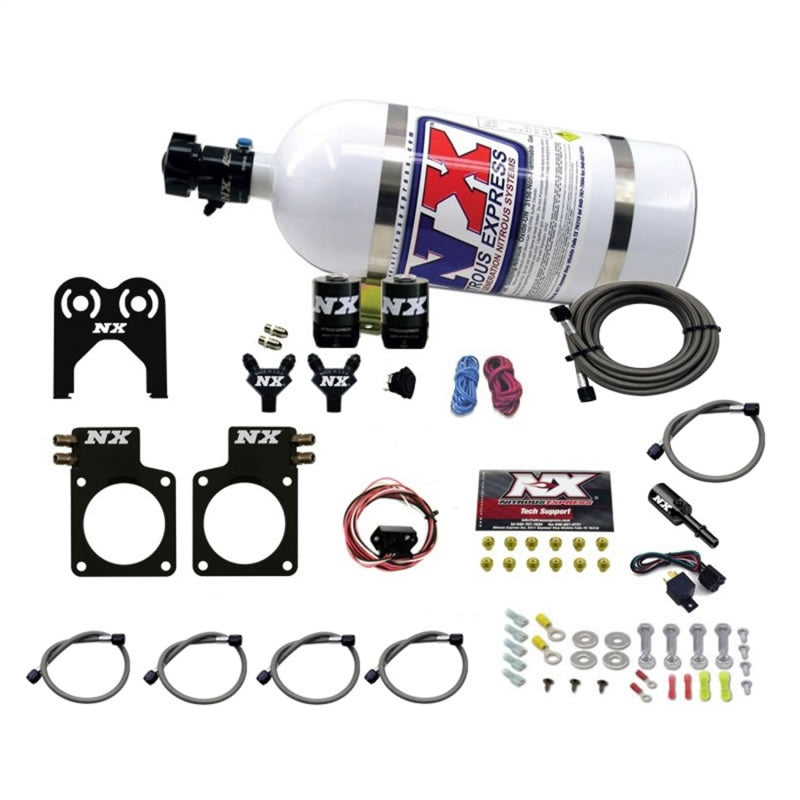 Nitrous Express Nissan GT-R Nitrous Plate Kit (35-300HP) w/10lb Bottle, product view 1